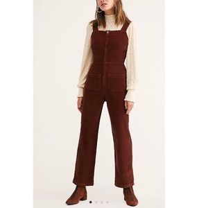Free People Corduroy Jumpsuit